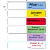 Vaccine Syringe Flag Labels - Infant Bivalent Pfizer 0.2ml COVID-1