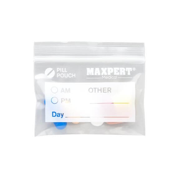 Maxpert Pill Pouch Pill Organizing Bags, 100/pkg. - Maxpert Medical