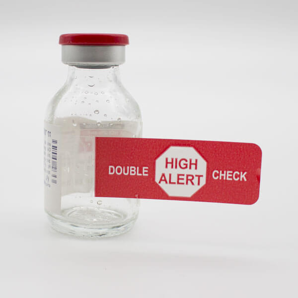 High Alert Double Check Magnet - Maxpert Medical